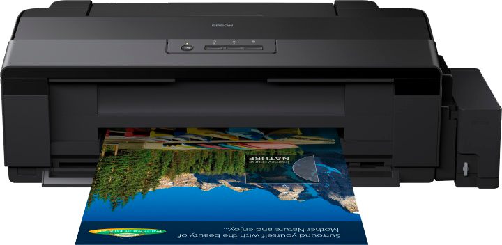 Принтер EPSON L1800, вид спереди