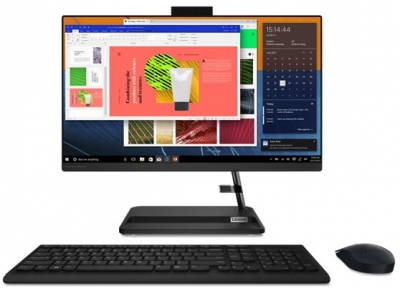 Моноблок Lenovo IdeaCentre AIO 3 / 23,8" / Core-i5 1135G7 / 8Gb / 256Gb SSD / DVD-RW / Черный